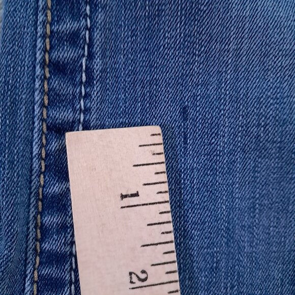 Ariat REAL Denim Jeans Women 29x30, Tag 29 S Blue Stretch Whipstitch Bootcut - Picture 8 of 15